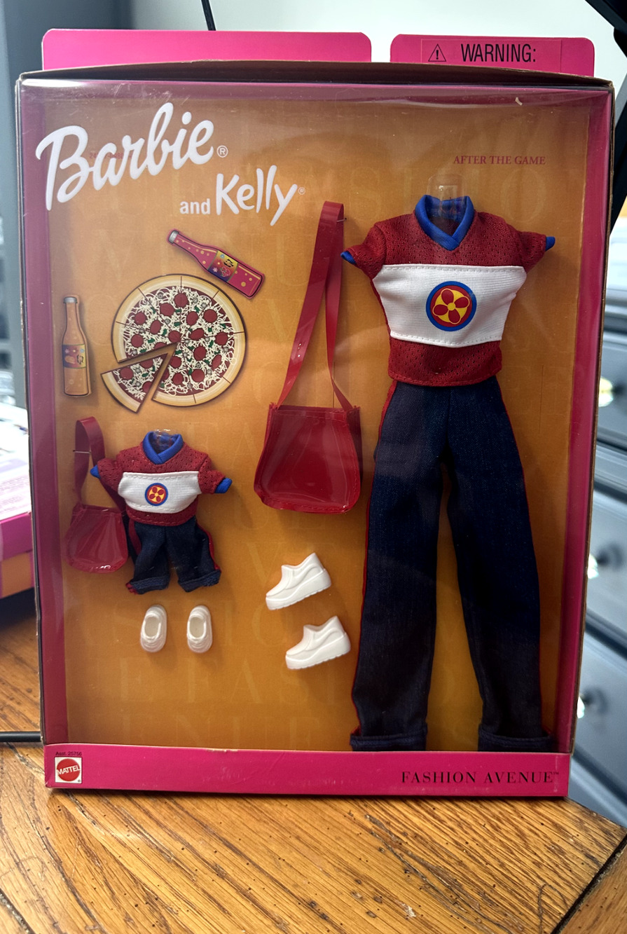 Barbie Fashion Avenue After The Game Matchin' Styles Kelly 1999 25756 NRFB